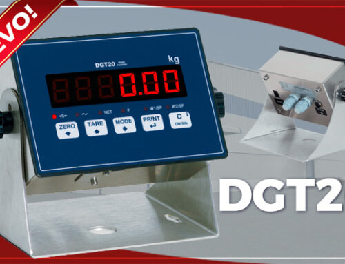 DGT20- Nuevo TRANSMISOR/VISOR de peso digital